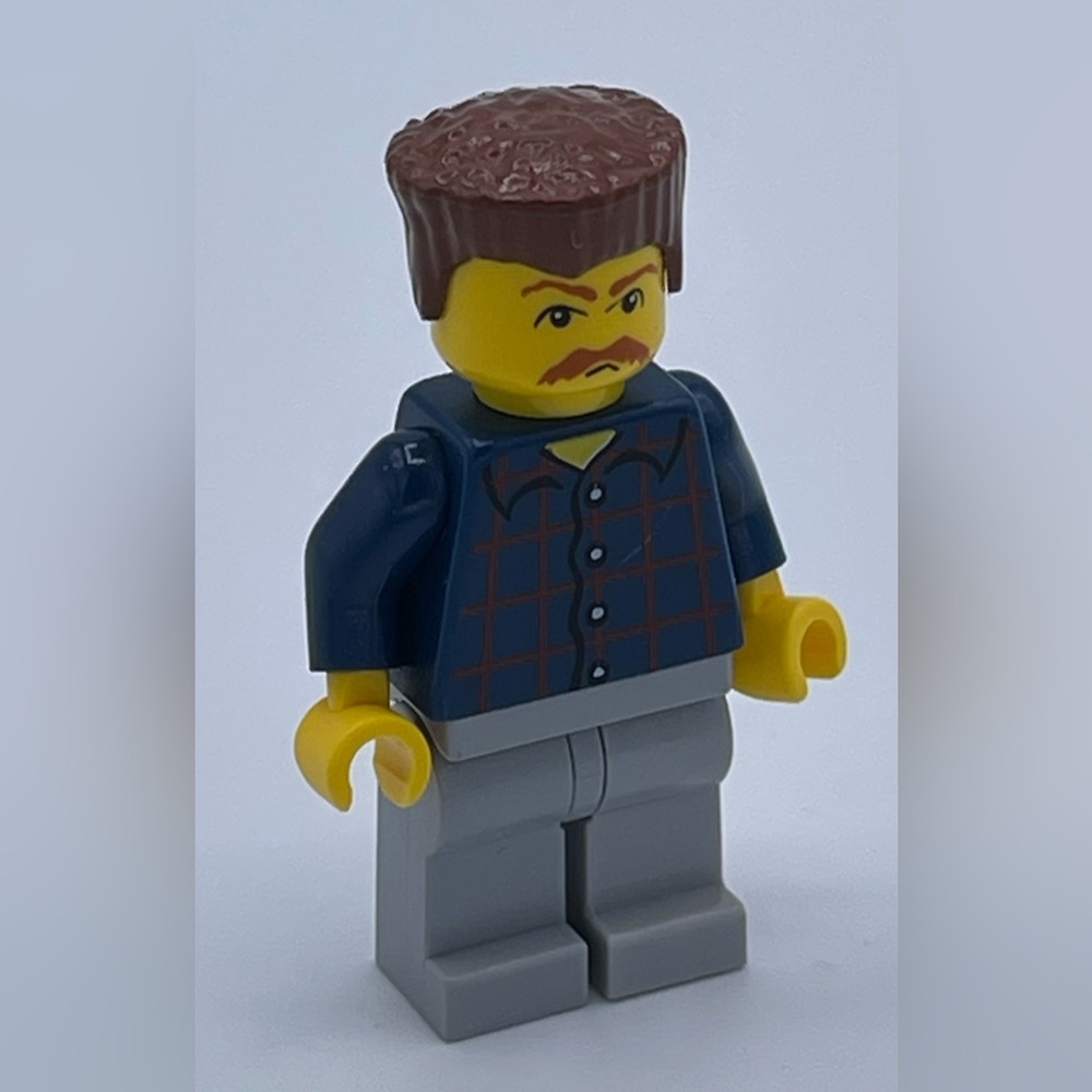 Lego City‎ Hospital: Patient, Injured Man Sick - Figure from Set 7892 cty0082
